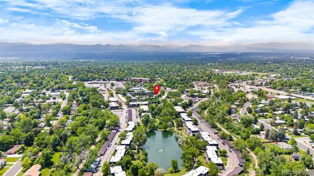 6856 S Broadway, Centennial, CO 80122 - bird's eye view of a water and mountain view