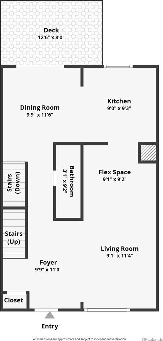 6856 S Broadway, Centennial, CO 80122 - room layout