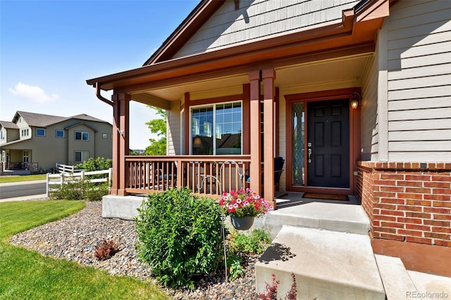 4143 Eagle Ridge Way, Castle Rock, CO 80104 - property entrance with covered porch