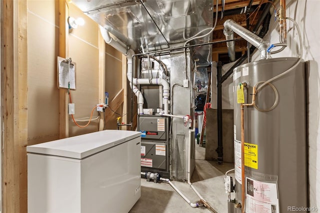 4143 Eagle Ridge Way, Castle Rock, CO 80104 - utility room featuring water heater