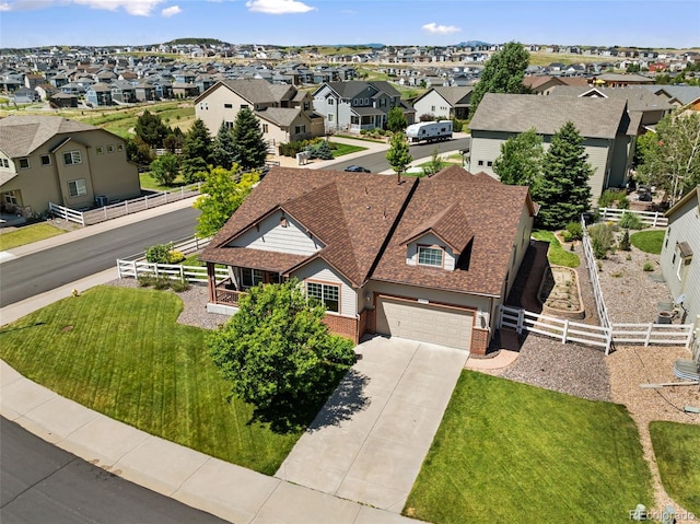 4143 Eagle Ridge Way, Castle Rock, CO 80104 - aerial perspective of suburban area