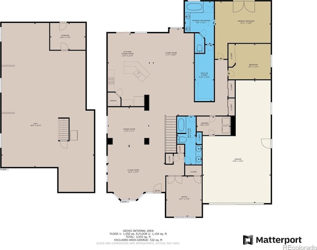 4143 Eagle Ridge Way, Castle Rock, CO 80104 - view of home floor plan