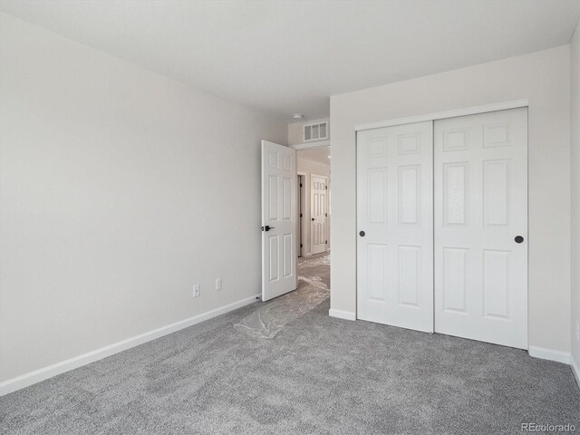 4741 Twelve Oaks Way, Castle Rock, CO 80104 - unfurnished bedroom featuring carpet, baseboards, and a closet