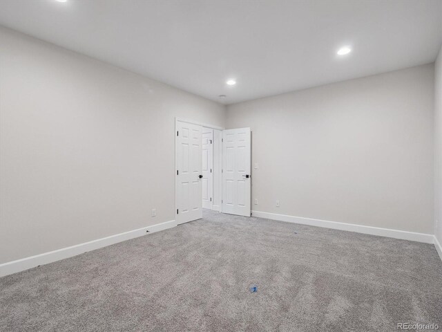 4741 Twelve Oaks Way, Castle Rock, CO 80104 - carpeted empty room featuring recessed lighting and baseboards