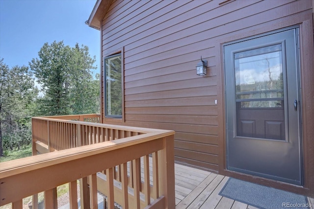 10438 Sunlight Ln, Conifer, CO 80433 - view of deck