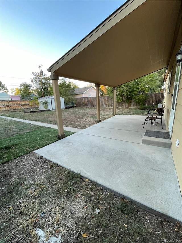 view of patio