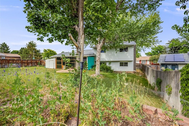 4511 S Braun Ct, Morrison, CO 80465 - fenced backyard with a shed