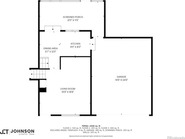 4511 S Braun Ct, Morrison, CO 80465 - view of home floor plan