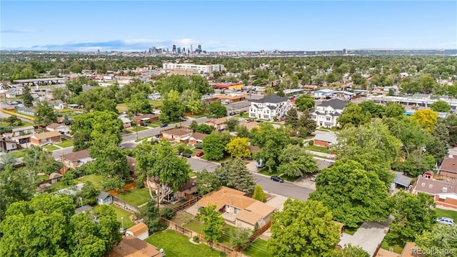 1235 S Benton St, Lakewood, CO 80232 - drone / aerial view of a tree filled landscape