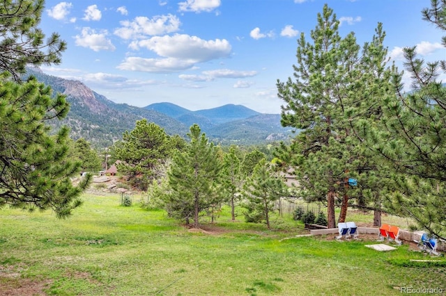 640 Pinewood Ln, Estes Park, CO 80517 - view of mountain background