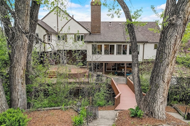 view of rear view of house