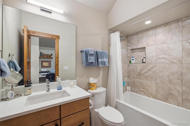 41 Barton Ridge Dr, Breckenridge, CO 80424 - full bathroom featuring vanity and shower / tub combo