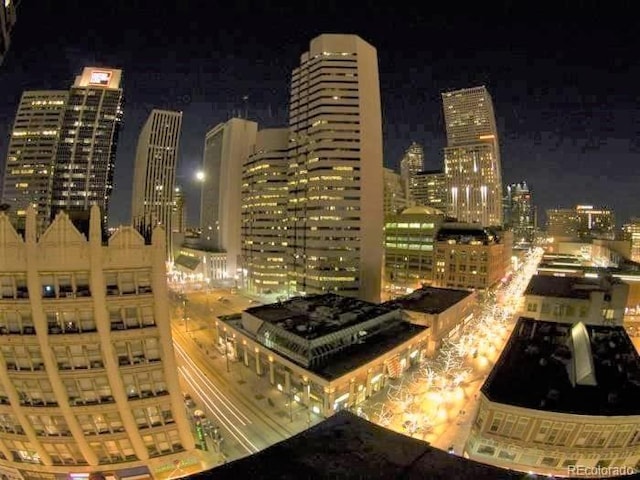 1555 California St Unit 302, Denver, CO 80202 - city view featuring a view of city lights