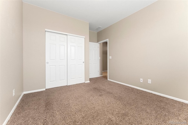 15525 Quince Cir, Thornton, CO 80602 - unfurnished bedroom with carpet flooring, a closet, and baseboards