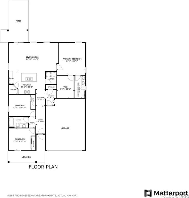 15525 Quince Cir, Thornton, CO 80602 - home floor plan
