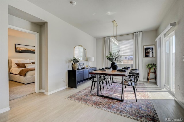 10499 Rolling Peaks Dr, Peyton, CO 80831 - office area featuring light wood-style flooring and baseboards