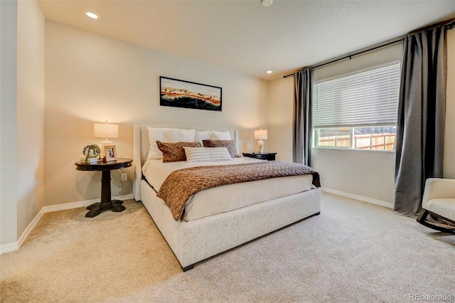 10499 Rolling Peaks Dr, Peyton, CO 80831 - carpeted bedroom with baseboards and recessed lighting