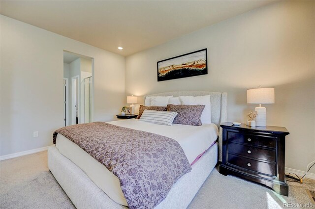 10499 Rolling Peaks Dr, Peyton, CO 80831 - carpeted bedroom featuring baseboards and recessed lighting