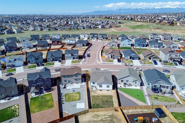 10499 Rolling Peaks Dr, Peyton, CO 80831 - aerial view of residential area