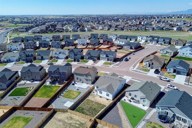 10499 Rolling Peaks Dr, Peyton, CO 80831 - aerial perspective of suburban area
