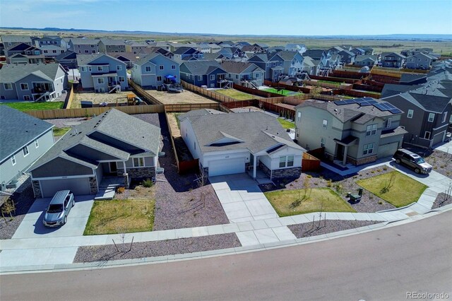 10499 Rolling Peaks Dr, Peyton, CO 80831 - aerial perspective of suburban area
