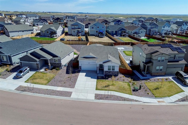 10499 Rolling Peaks Dr, Peyton, CO 80831 - aerial perspective of suburban area