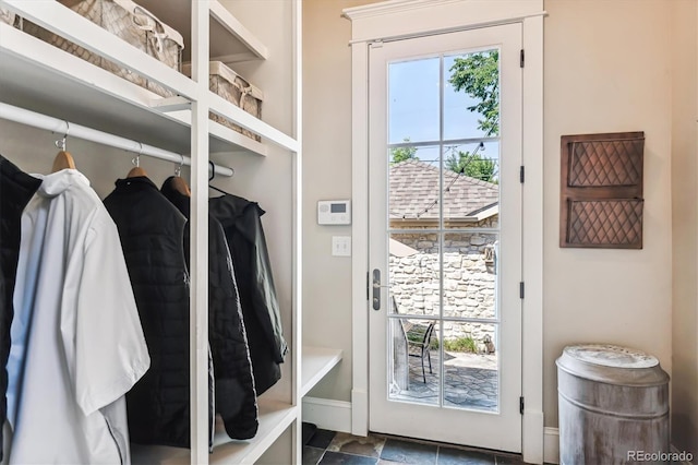 view of mudroom