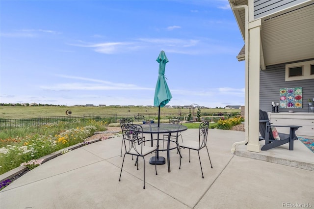 5280 Genoa St, Denver, CO 80249 - view of patio / terrace with outdoor dining space