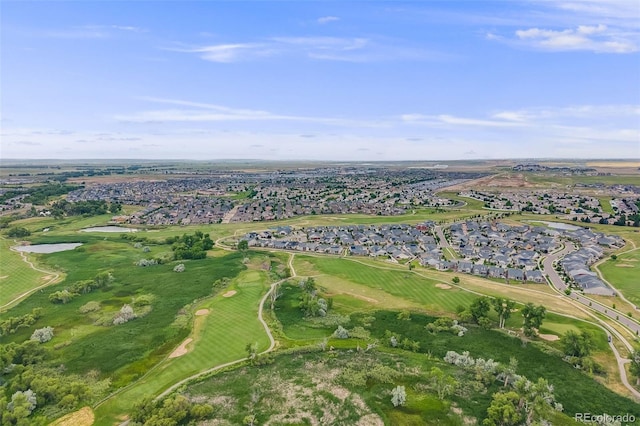 5280 Genoa St, Denver, CO 80249 - aerial view of property's location featuring nearby suburban area and a golf course