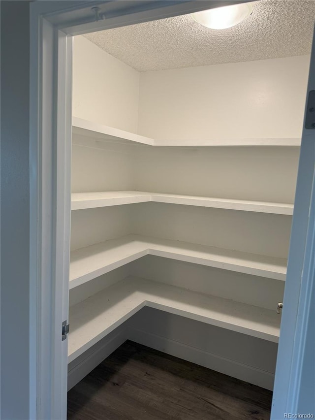 view of storage area