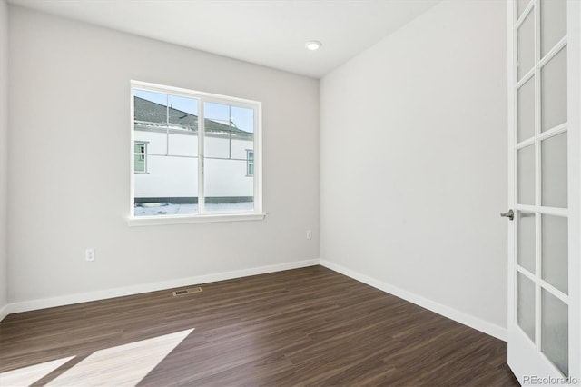 13765 Emerald Lake St, Parker, CO 80138 - unfurnished room featuring wood finished floors and baseboards