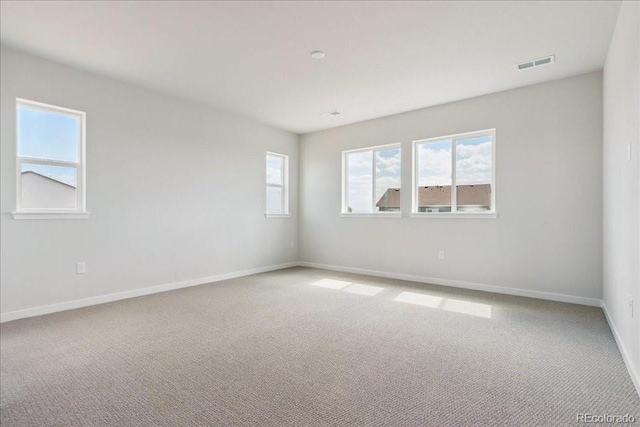 13765 Emerald Lake St, Parker, CO 80138 - spare room with light carpet and baseboards