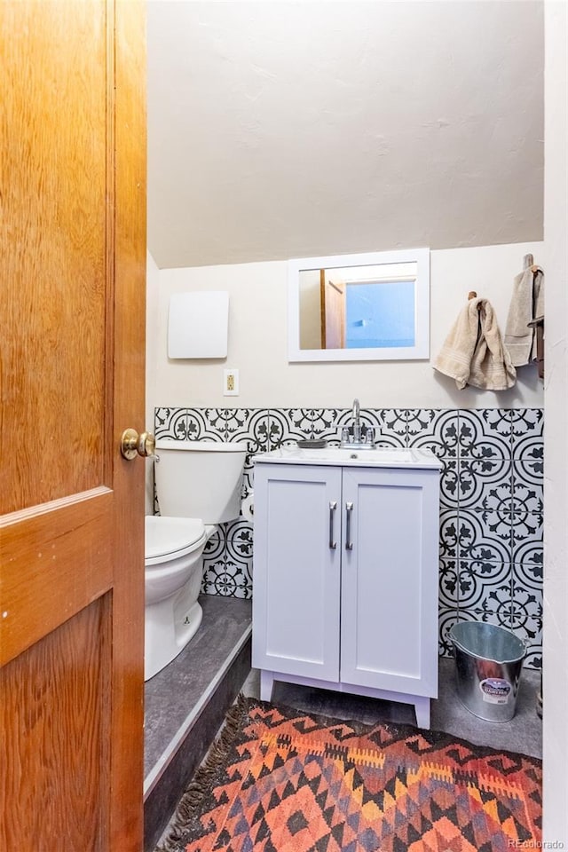 689 County Road 4, Howard, CO 81233 - bathroom featuring vanity and toilet