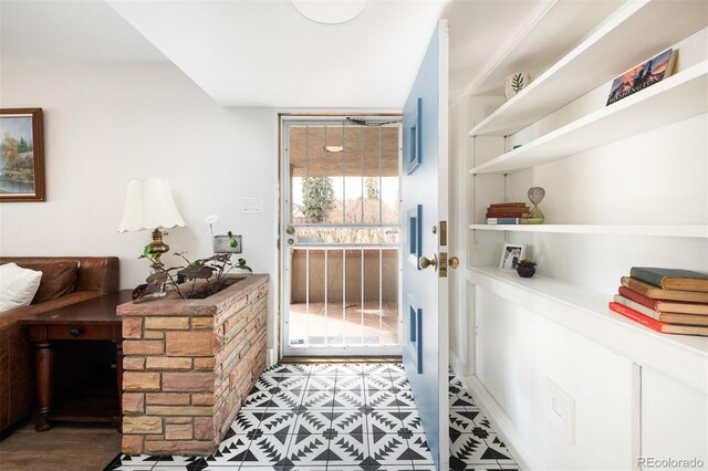 2250 N Monaco Pkwy, Denver, CO 80207 - entryway featuring tile patterned floors