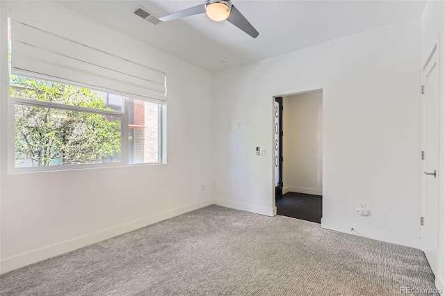 3030 N Wilson Ct Unit 3, Denver, CO 80205 - carpeted spare room featuring a ceiling fan and baseboards