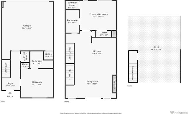 3030 N Wilson Ct Unit 3, Denver, CO 80205 - view of home floor plan