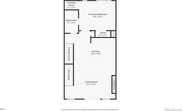 3030 N Wilson Ct Unit 3, Denver, CO 80205 - view of floor plan / room layout
