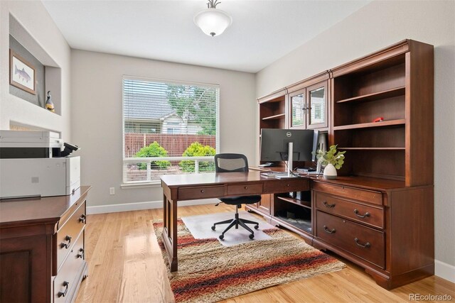 12942 Leyden St, Thornton, CO 80602 - office space with light wood-style floors and baseboards