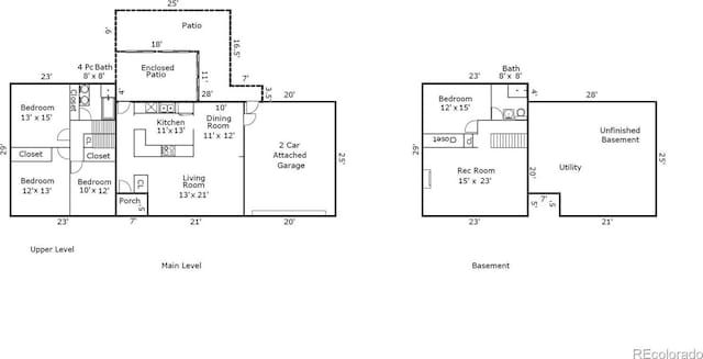85 S Flower St, Lakewood, CO 80226 - room layout