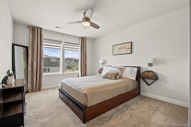 7166 S Vandriver Way, Aurora, CO 80016 - bedroom featuring carpet flooring and ceiling fan