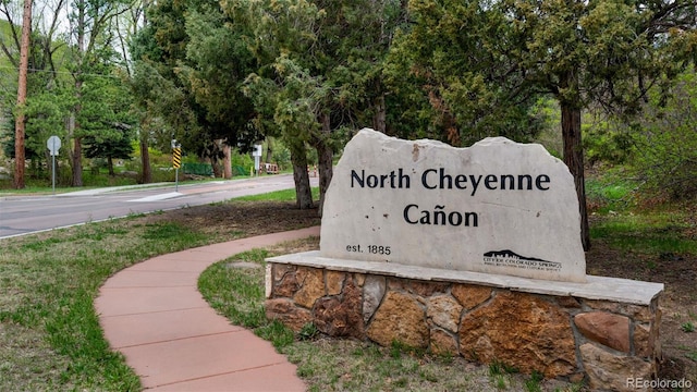 1805 Cheyenne Blvd, Colorado Springs, CO 80906 - view of community sign