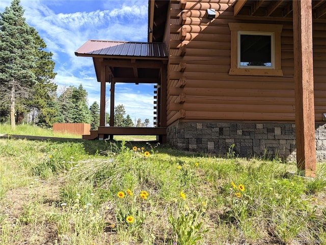 1857 Sturm Ln, Fort Garland, CO 81133 - exterior view of a metal roof