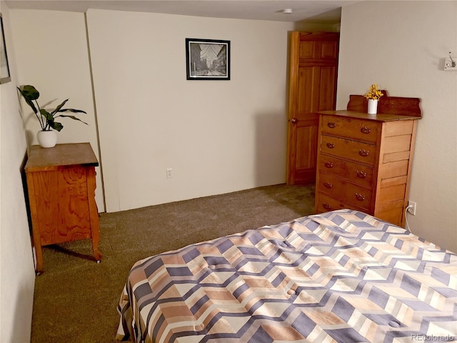 bedroom featuring carpet floors