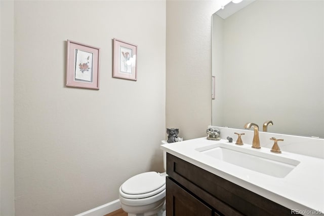 6980 S Yantley Ct, Aurora, CO 80016 - bathroom with toilet and vanity