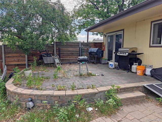 7409 Pierce St, Arvada, CO 80003 - view of patio with grilling area