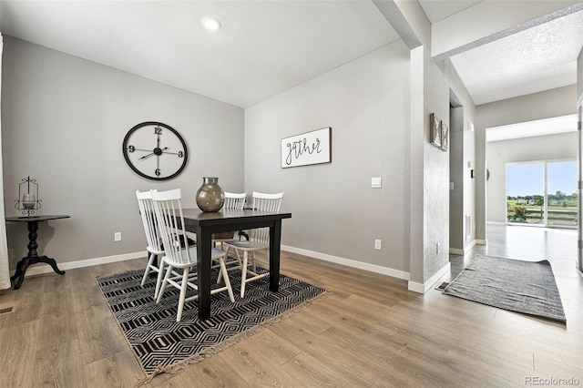 1670 Vantage Pkwy, Berthoud, CO 80513 - dining space featuring wood finished floors and baseboards