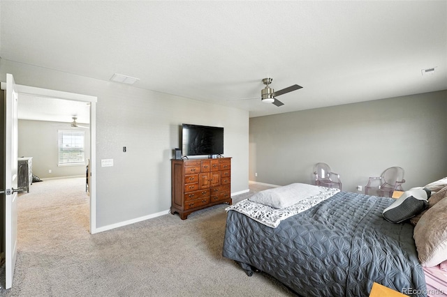1670 Vantage Pkwy, Berthoud, CO 80513 - bedroom featuring carpet and ceiling fan