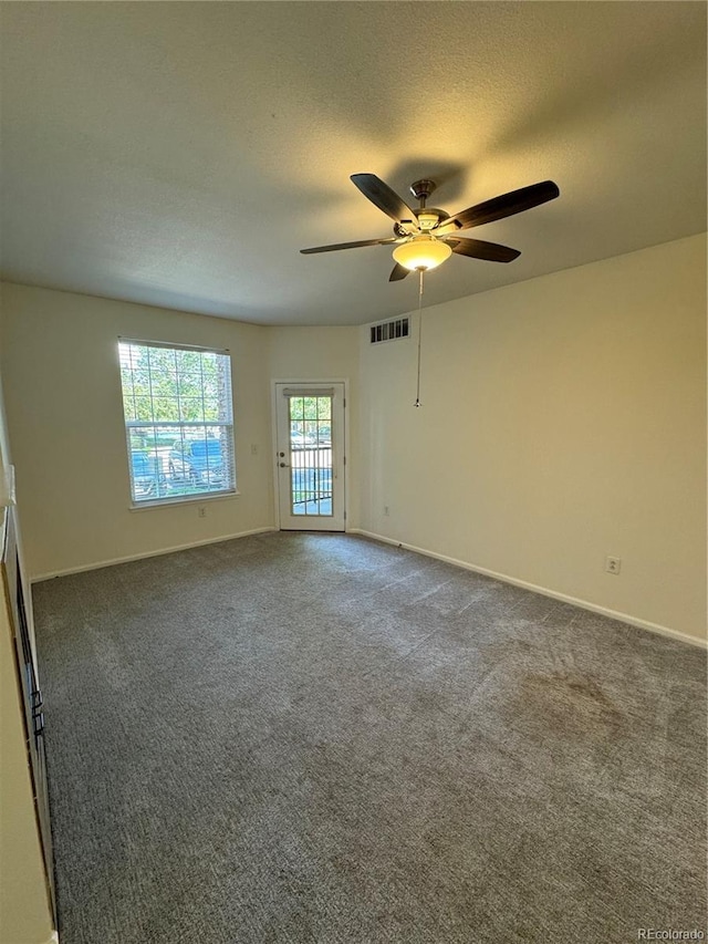 17346 Nature Walk Trl Unit 105, Parker, CO 80134 - unfurnished room featuring a ceiling fan, carpet floors, and baseboards