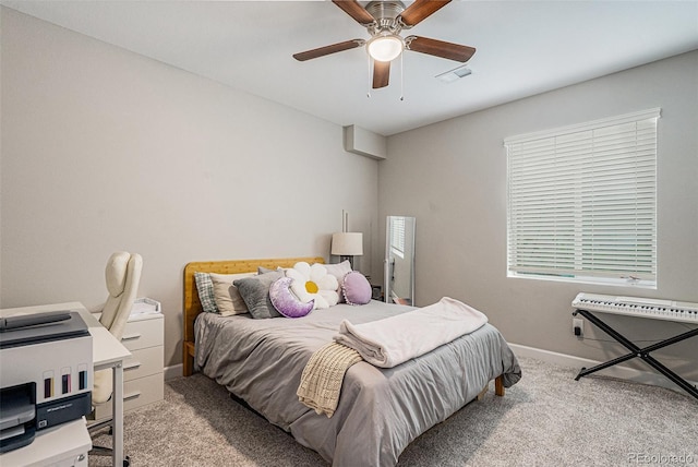 4532 Dewey Ln, Brighton, CO 80603 - carpeted bedroom featuring baseboards and ceiling fan