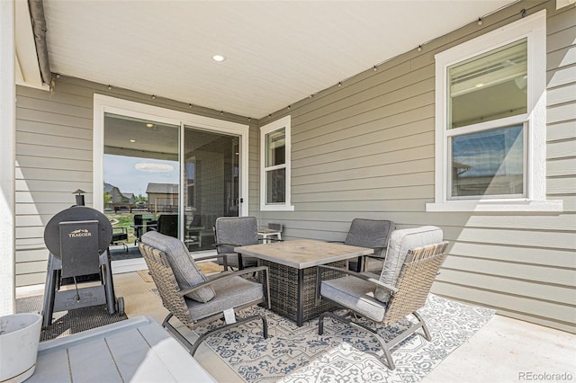 4532 Dewey Ln, Brighton, CO 80603 - view of patio / terrace featuring outdoor dining area